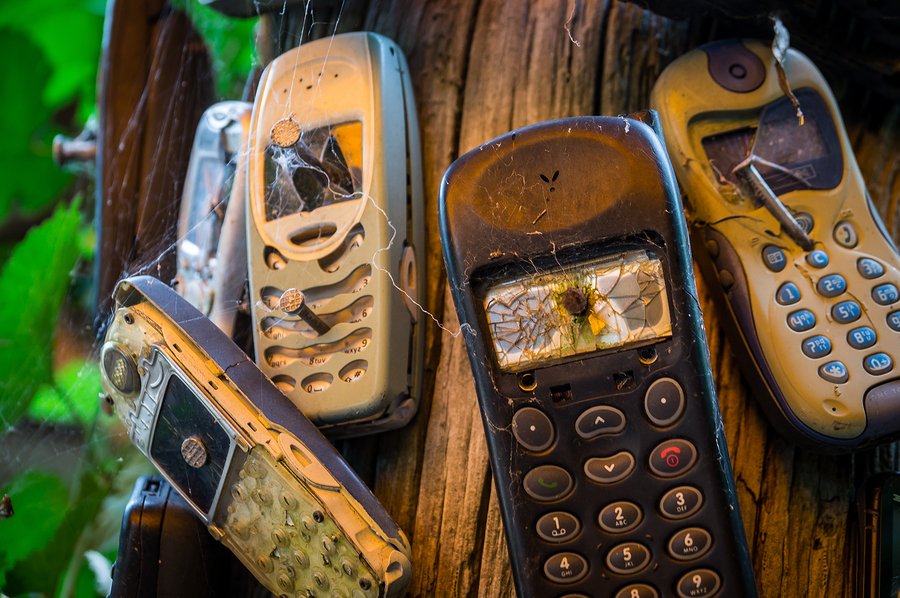 Old phones recycled
