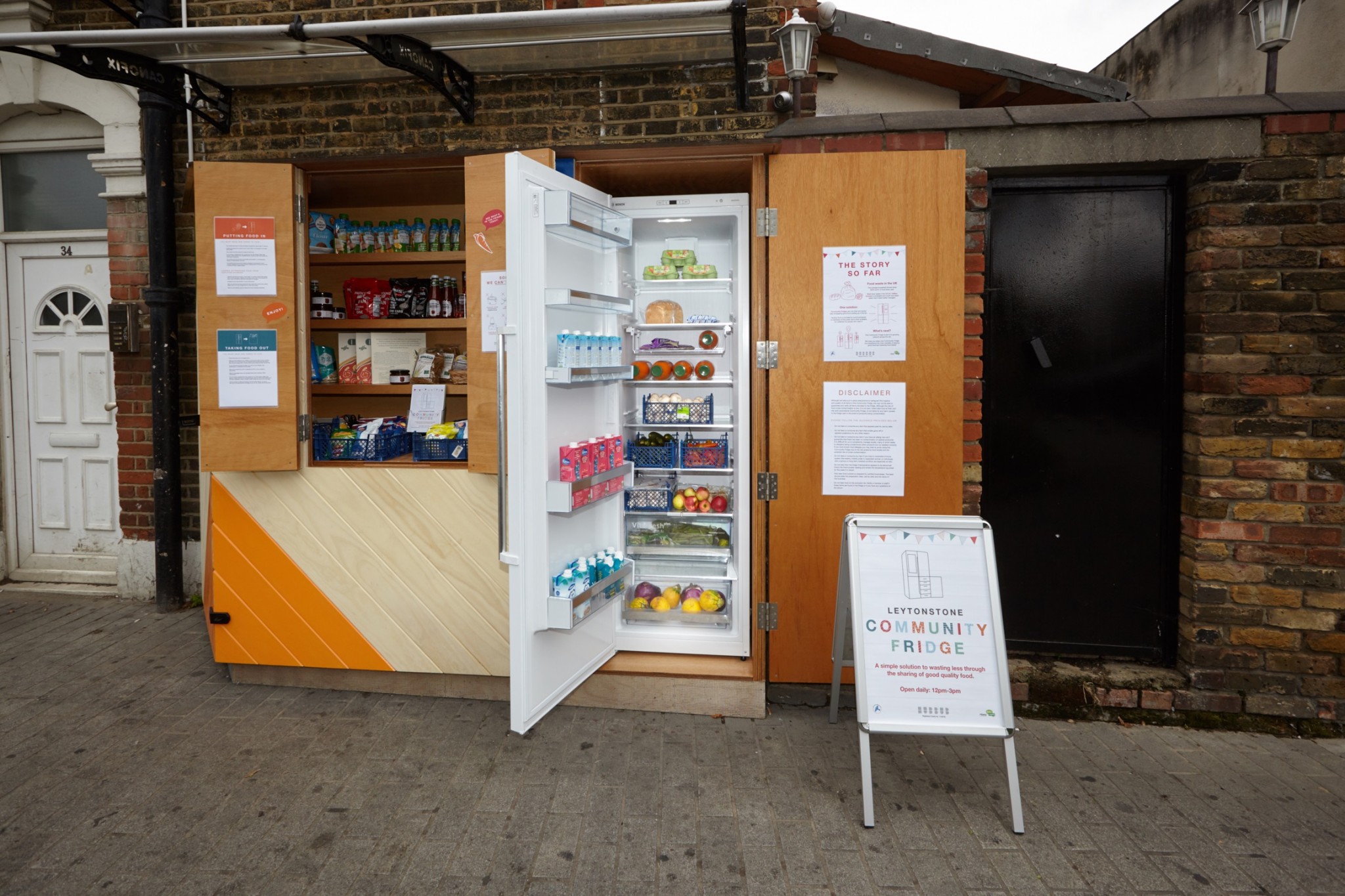 Leytonstone Community Fridge 1