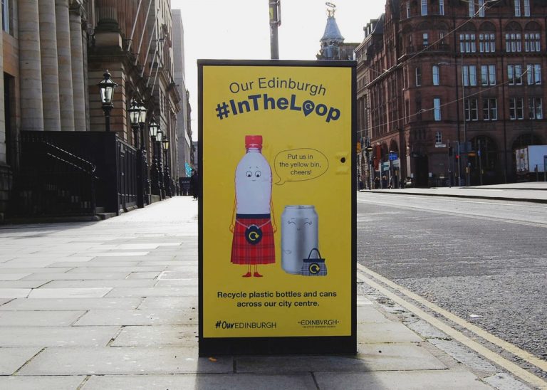 OnStreet recycling launches for the first time in Edinburgh ♻CW