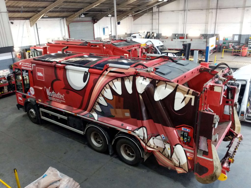 Biffa trials Britain’s first solarassisted powered waste trucks ♻CW